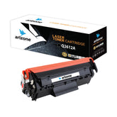 Arizone Toner Cartridges Replacement for HP 12A Q2612A 2612a High Yield, Used in Laserjet 1020 1012 1022 1010 1018 1022n 3015 3030 3050 3052 3055 M1319F Printer(1 Black)
